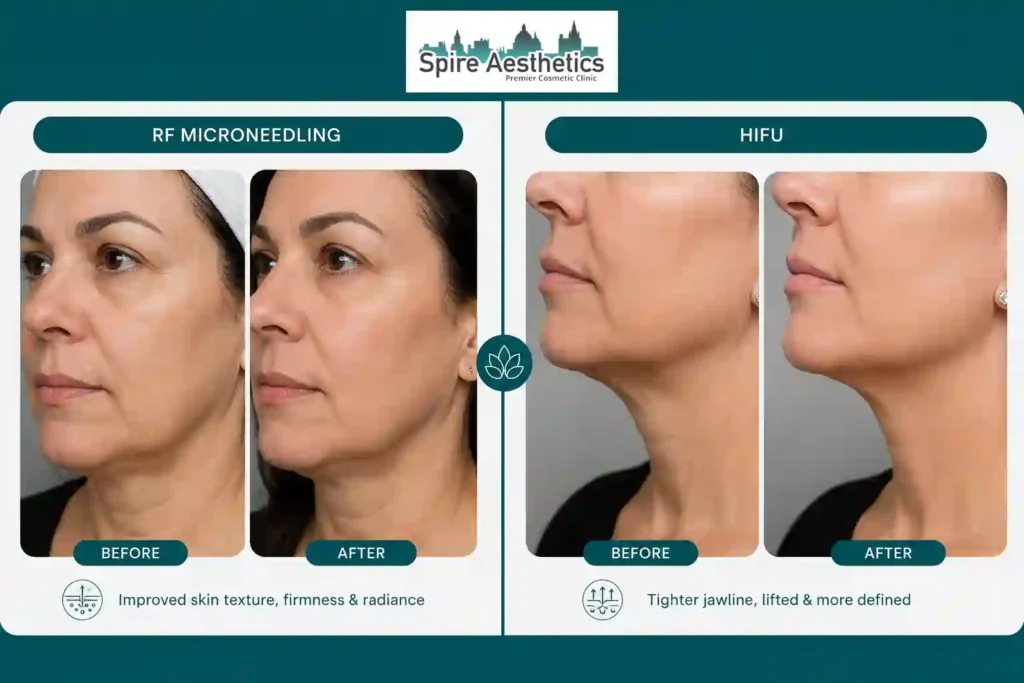 Can RF Microneedling and HIFU Be Combined Coatbridge?
